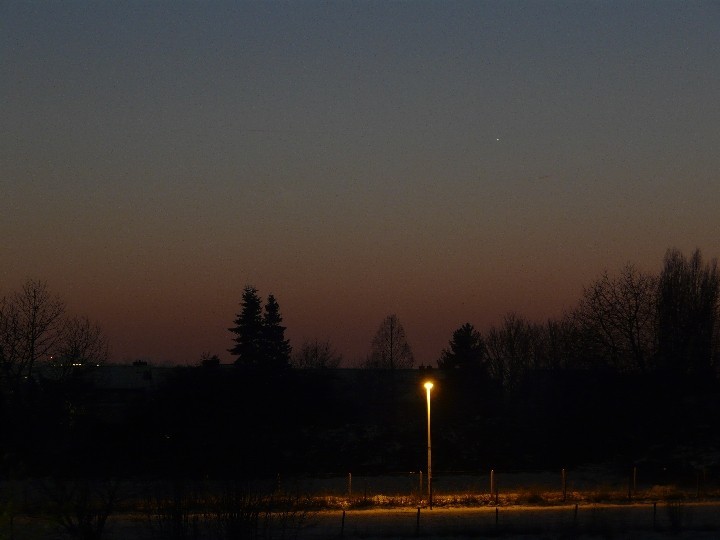 Merkur am 08.01.2009