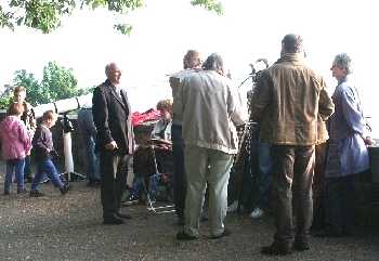 Transitbeobachter auf dem Alten Zoll in Bonn