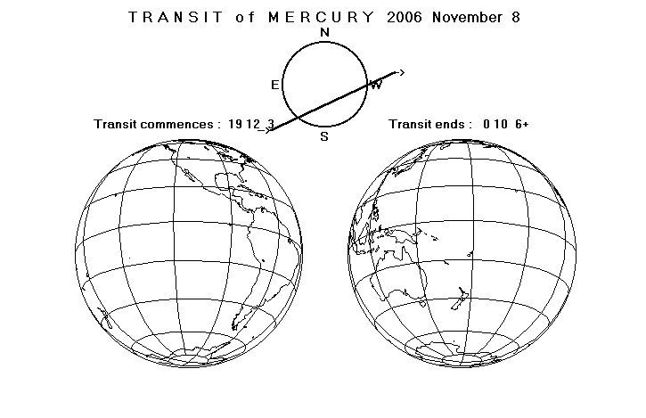 Merkurtransit am 08.11.2006